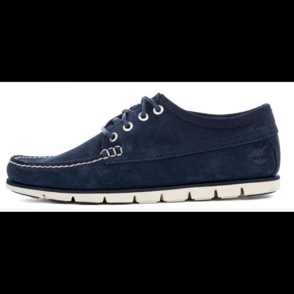 TIMBERLANDTidelands Ranger Moc Navy Boot NavyMen – Blue NEW - Picture 2 of 6